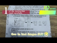 Kháng nguyên sốt xuất huyết CE DEN NS1 Băng xét nghiệm nhanh cho huyết thanh huyết thanh toàn phần