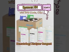 XN-350, XN-550, XN Series Analyzer Reagents Sysmex Hematology Hệ thống đóng mã vạch Chip RFID Card