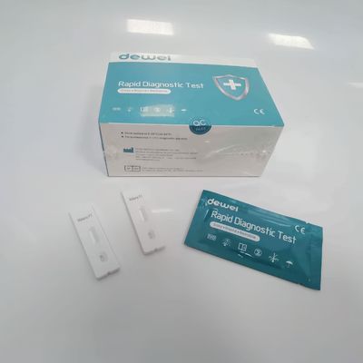 Malaria P.f/Pan Rapid Diagnostic Test Kit with Whole blood Sample