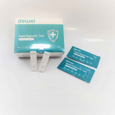 CE ISO Malaria Pf Pv Pan Diagnostic Kit Whole Blood  Malaria Rapid Test Kit
