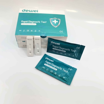 CE ISO Malaria Pf Pv Pan Diagnostic Kit Whole Blood  Malaria Rapid Test Kit