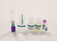 Sterile Saliva Medical DNA Analysis Kit Disposable Evacuated Tube With Collector