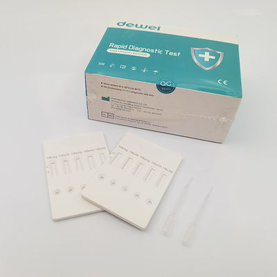 Cassette Hepatitis B Panel Test Serum Plasma Whole Blood 5 In 1 HBV Combo Test Panel